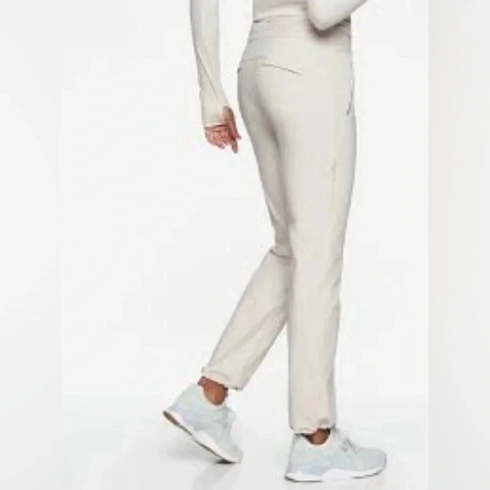 Athleta Wander Straight Pants in Birch Gray size 16
